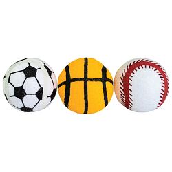 Tenisový míč sportovní pískací 6,5 cm HIPHOP DOG