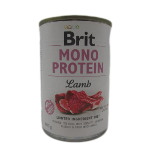 Brit Dog Monoprotein Jehněčí 400 g