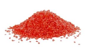 JK- Štěrk dekorační červený  0,5kg 1-1,5 mm