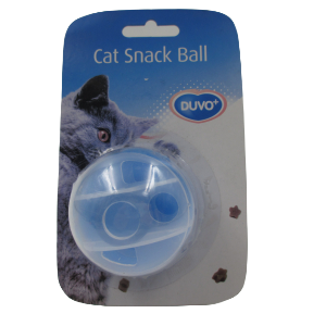 Hračka cat interaktivní míč na pamlsky Duvo + 5x5x5